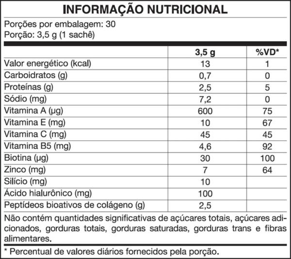 COLAGENTEK BEAUTY C/ 30 SACHÊS 3,5GR - VITAFOR - Image 3