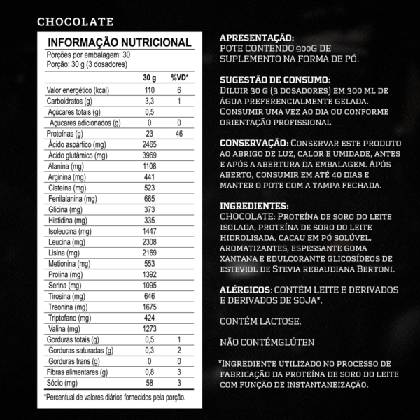 ISOHYDRO C/ 900GR - DARKNESS - Image 2