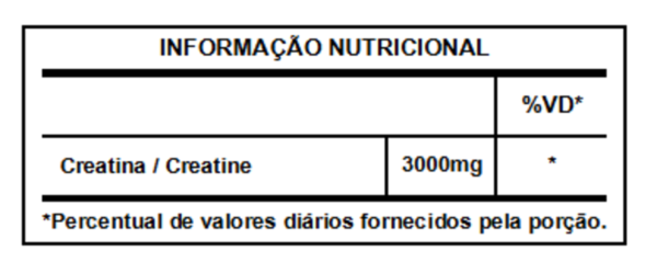 CREATINA 100% PURA C/ 300GR - INTEGRALMEDICA - Image 2