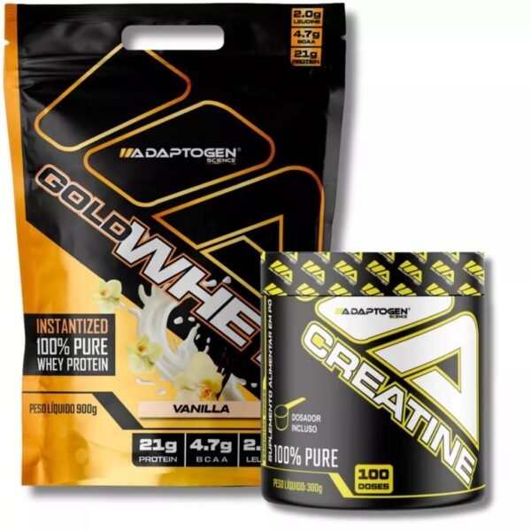 KIT WHEY + CREATINA - ADAPTOGEN
